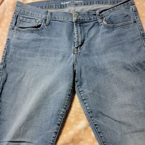 Old Navy Women's Mid Rise Blue Jeans